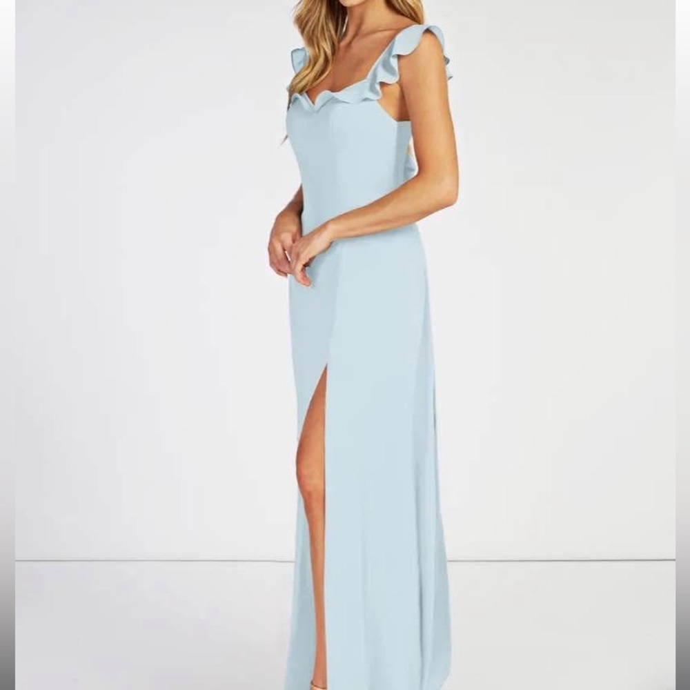 NWT- Azazie Blue Bridesmaids Dress